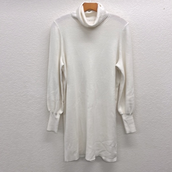 Aritzia Wilfred Rebecca Merino Wool Mini Dress in Oak S - Picture 1 of 5